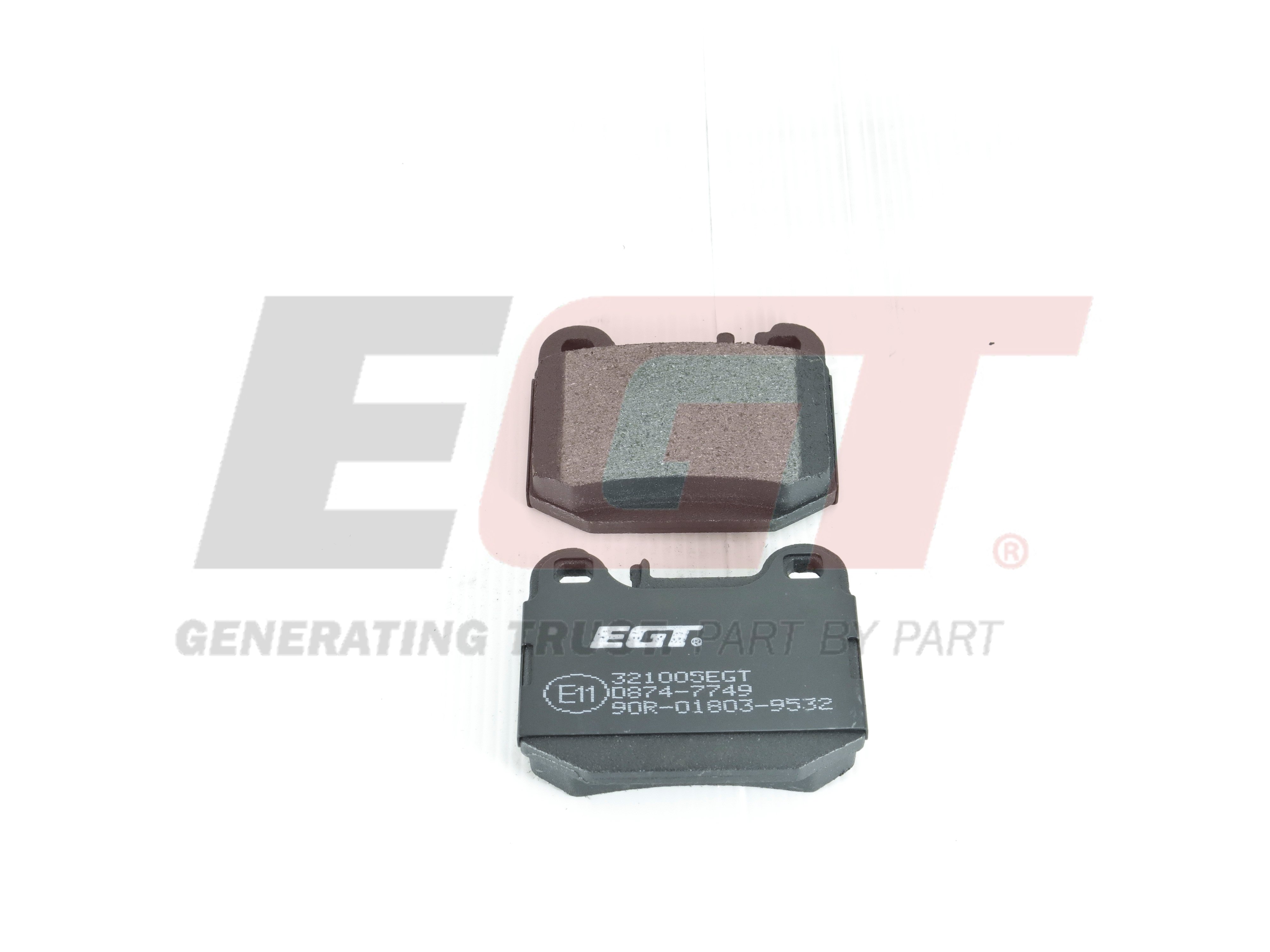 Brake Pad Set, disc brake (Rear axle)  Art. 321005EGT