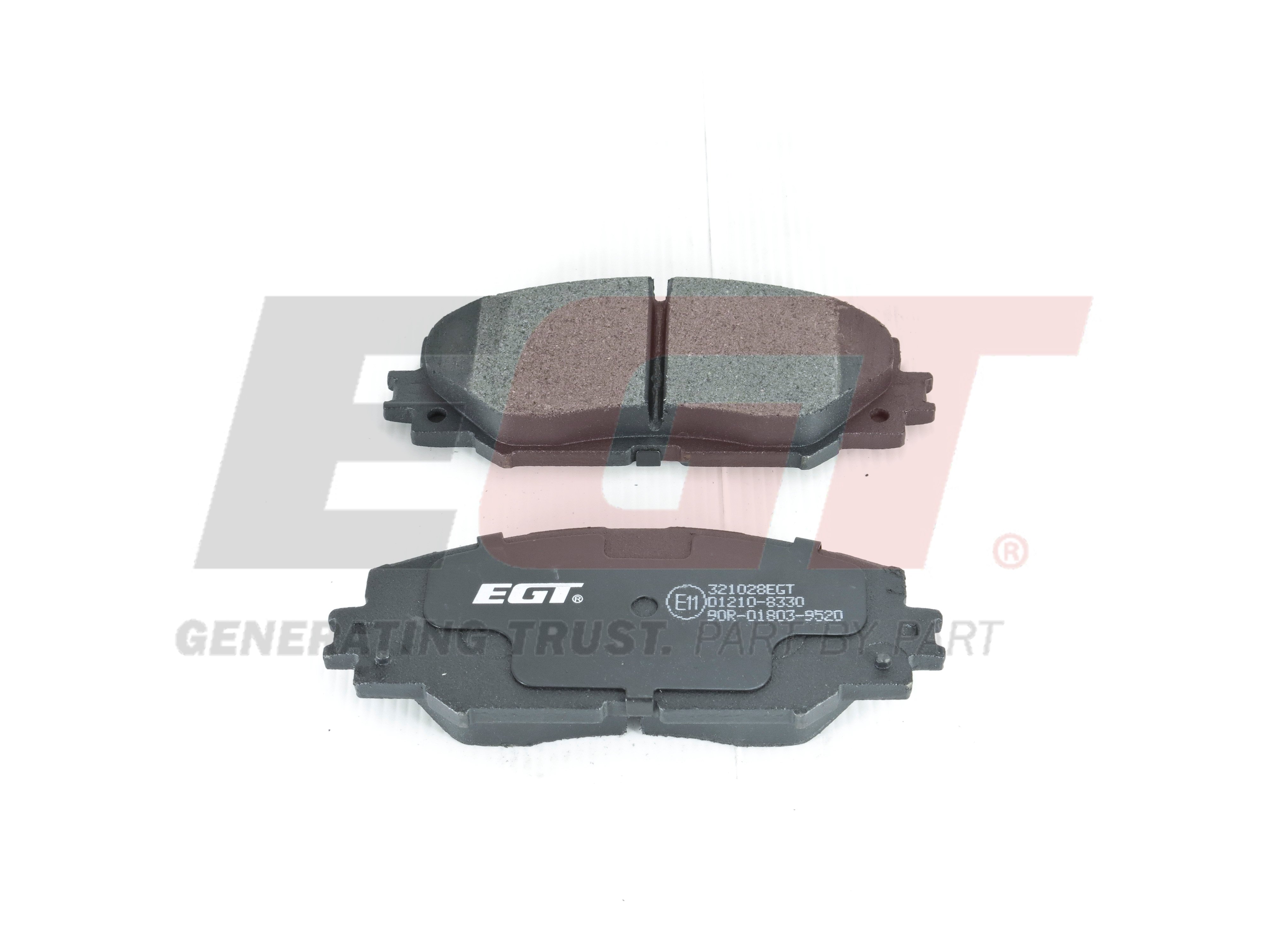 Brake Pad Set, disc brake (Front axle)  Art. 321028EGT