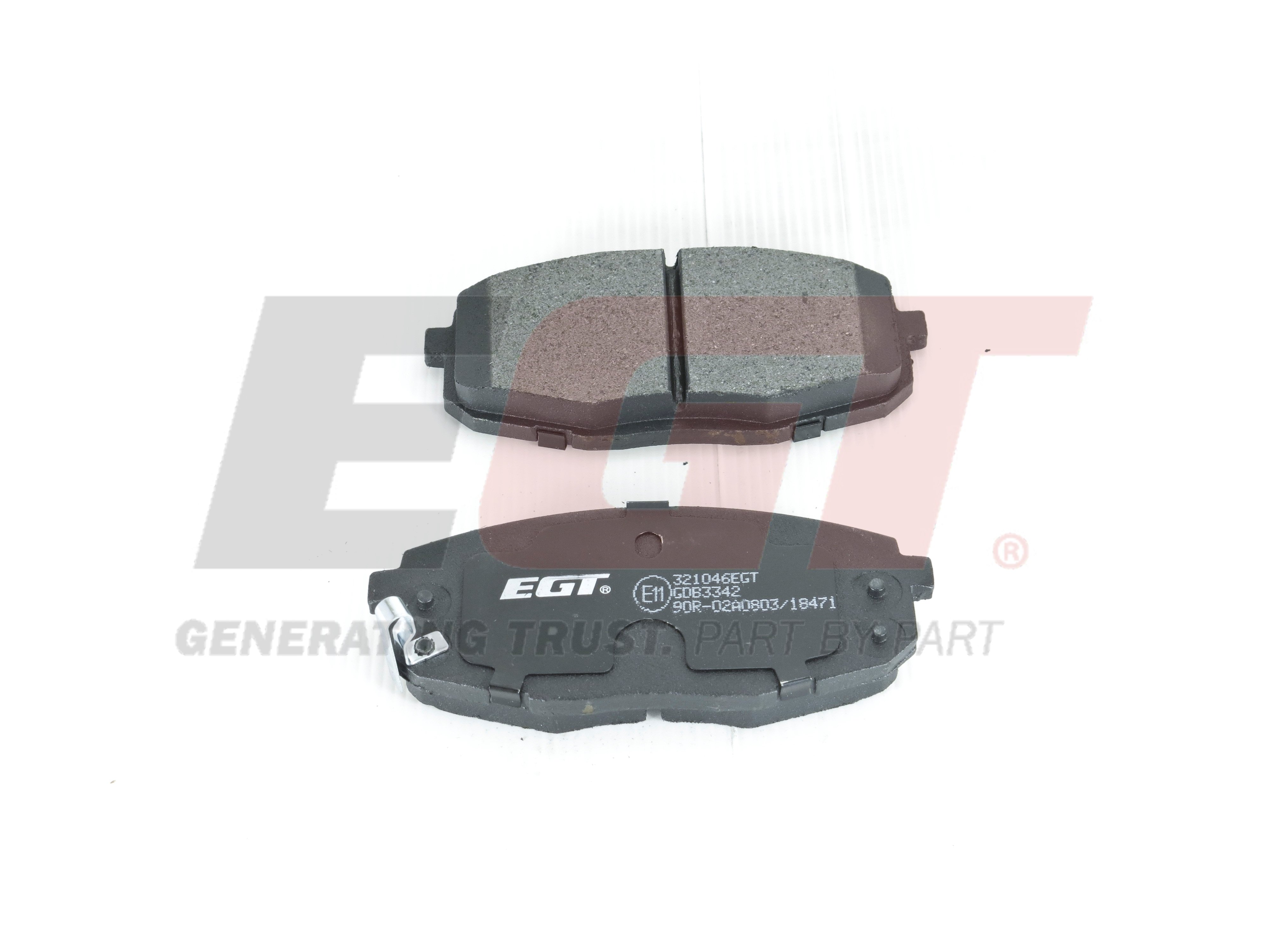 Brake Pad Set, disc brake (Front axle)  Art. 321046EGT