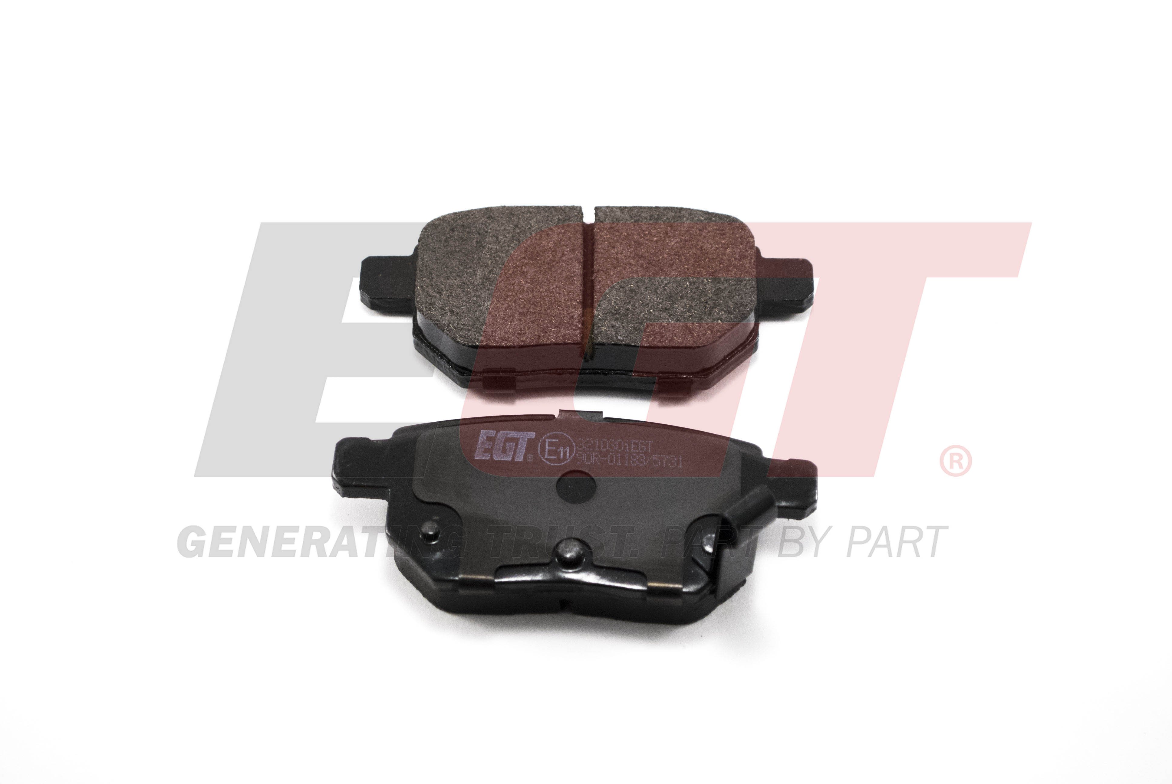 Brake Pad Set, disc brake (Rear axle)  Art. 321030IEGT