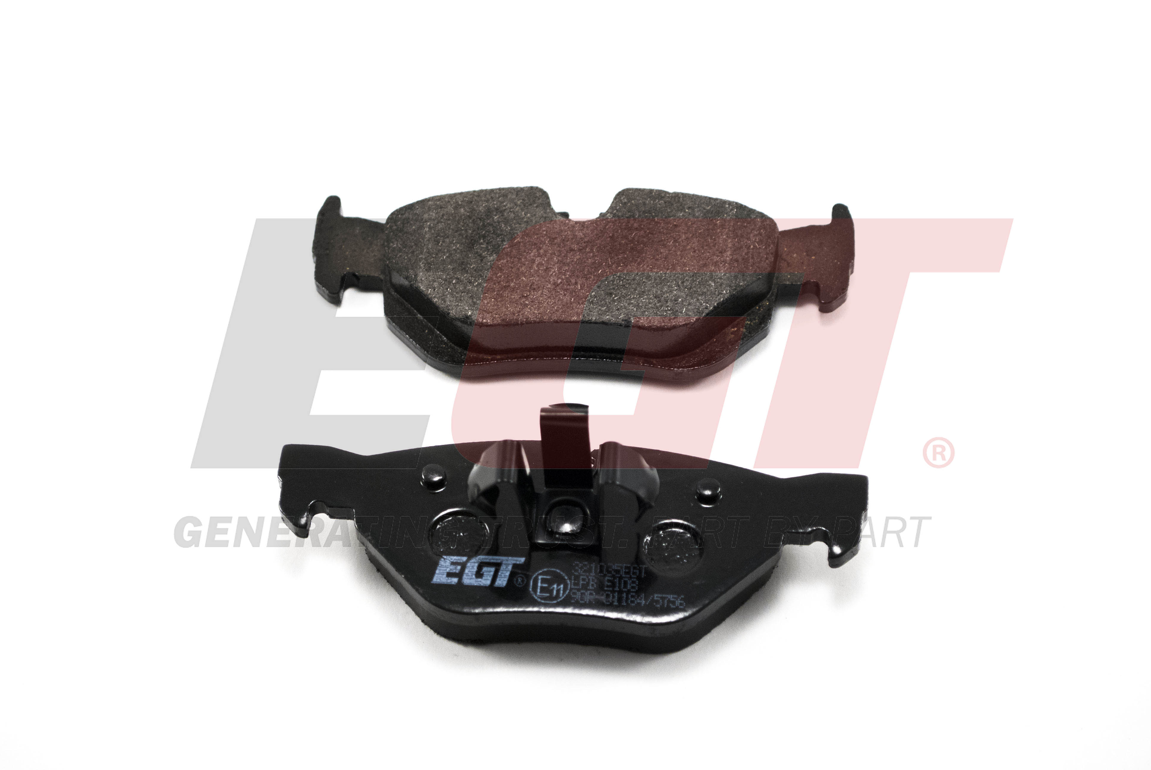 Brake Pad Set, disc brake (Rear axle)  Art. 321035EGT