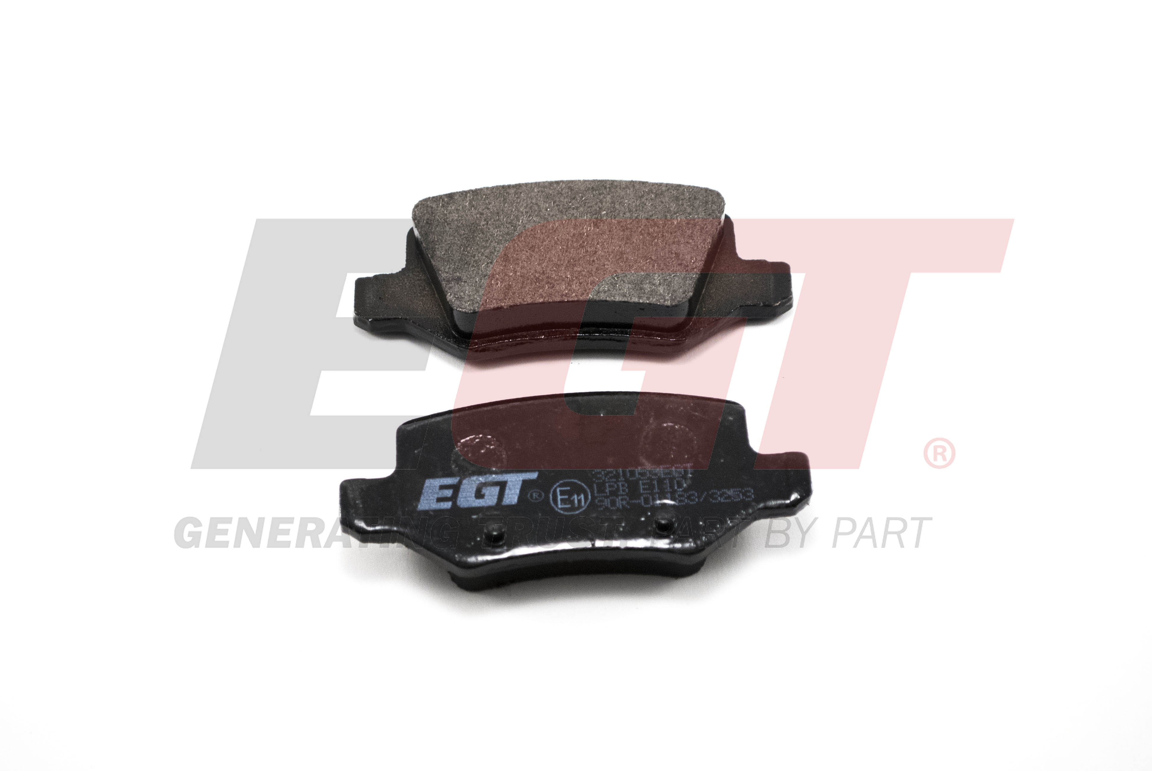 Brake Pad Set, disc brake (Rear axle)  Art. 321053EGT