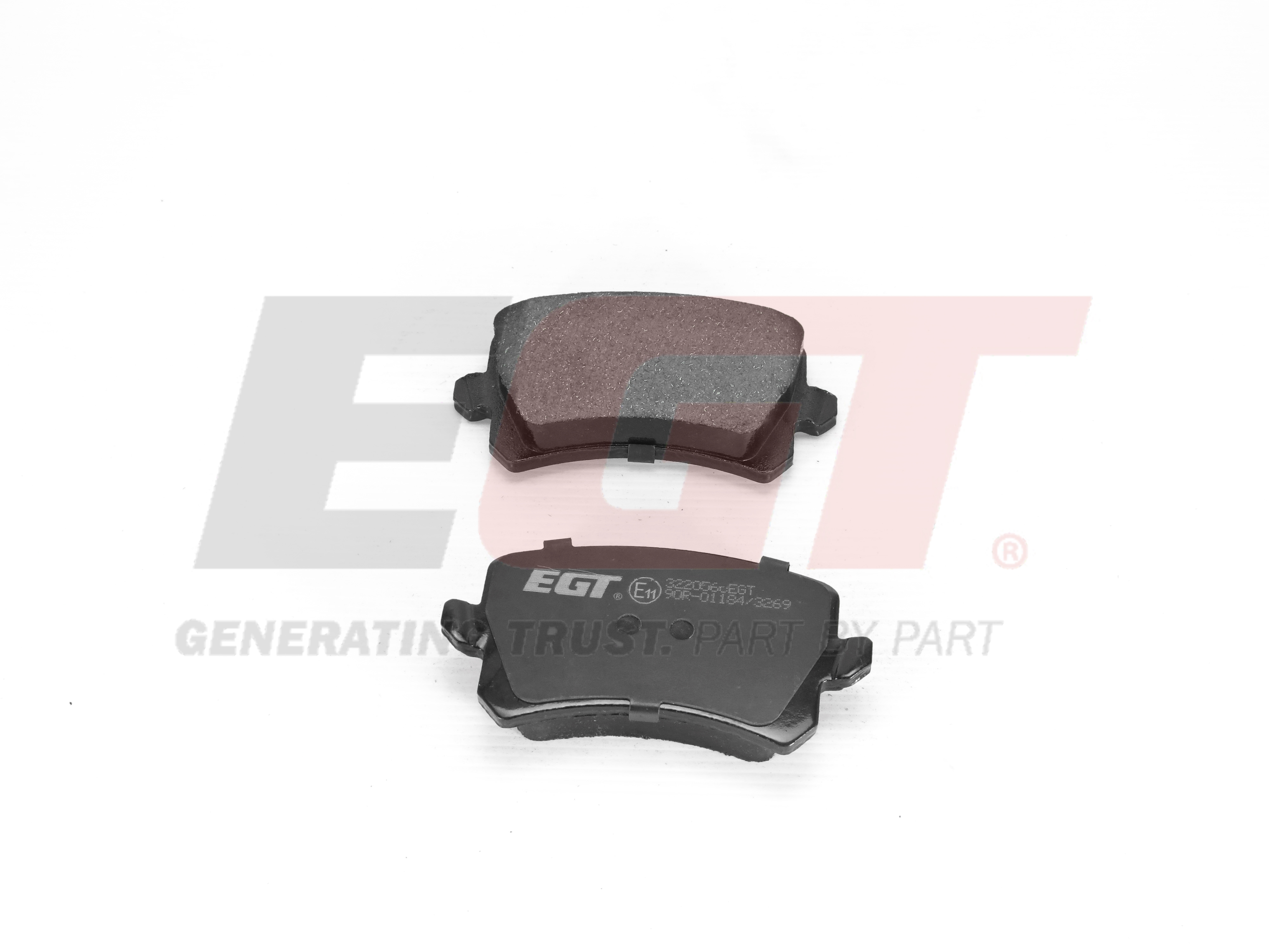 Brake Pad Set, disc brake (Rear axle)  Art. 322056CEGT