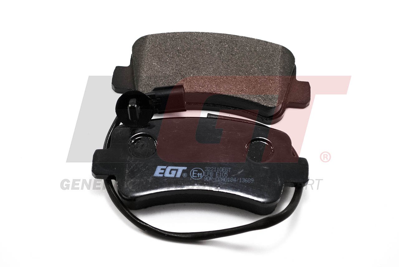 Brake Pad Set, disc brake (Rear axle)  Art. 322110EGT