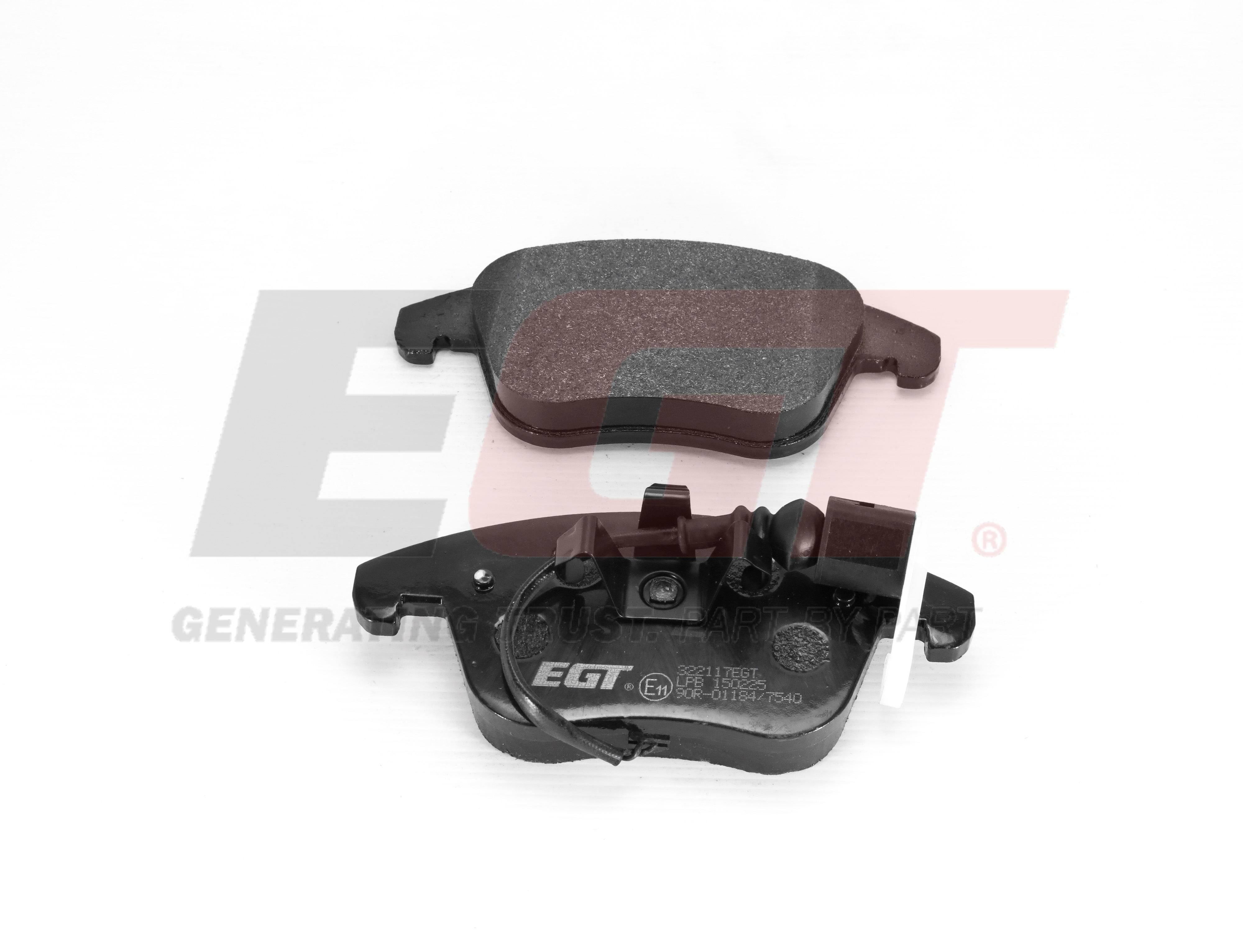 Brake Pad Set, disc brake (Front axle)  Art. 322117EGT