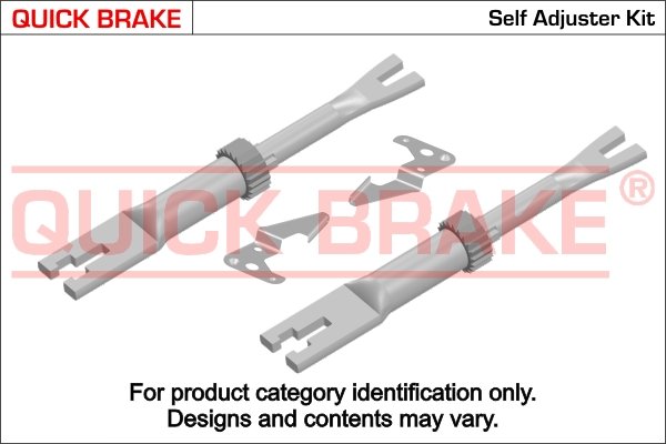 Adjuster Set, drum brake (Rear axle)  Art. 10253008