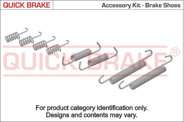 Accessory Kit, parking brake shoes (Rear axle)  Art. 1050867