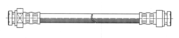 Brake Hose (Rear axle)  Art. 22095