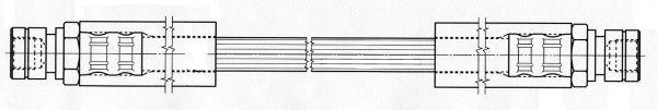 Brake Hose (Front axle)  Art. 22412