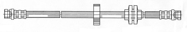 Brake Hose (Front axle)  Art. 22918