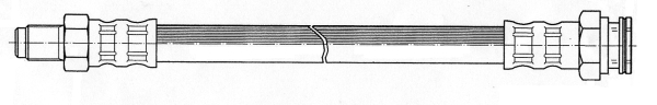 Brake Hose (Rear axle)  Art. 32095