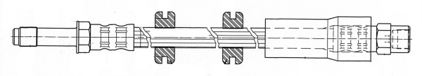 Brake Hose (Front axle)  Art. 32406