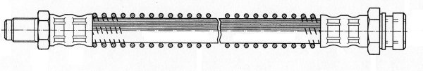 Brake Hose (Rear axle)  Art. 32507