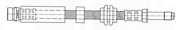 Brake Hose (Front axle)  Art. 32942