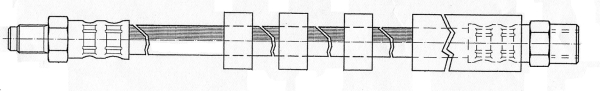 Brake Hose (Front axle, left)  Art. 32985