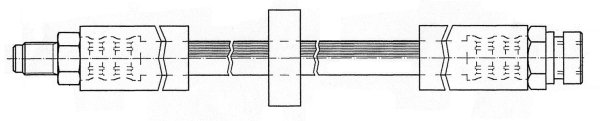 Brake Hose (Rear axle)  Art. 32989