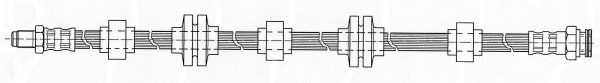 Brake Hose (Front axle, right, Front axle, left)  Art. 32999