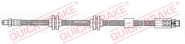 Brake Hose (Front axle)  Art. 35909