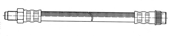 Brake Hose (Rear axle)  Art. 37004