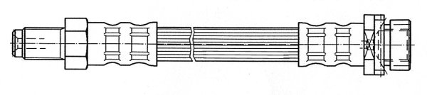 Brake Hose (Rear axle)  Art. 37030