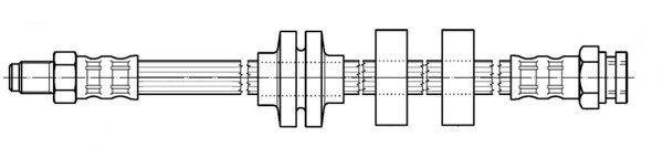 Brake Hose (Front axle)  Art. 37904