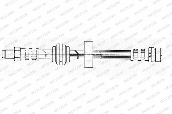 Brake Hose (Rear axle middle)  Art. 37913