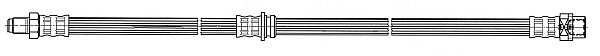 Brake Hose (Rear axle)  Art. 37938