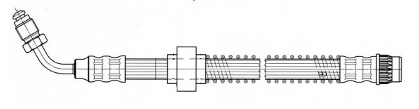 Brake Hose (Front axle)  Art. 32515