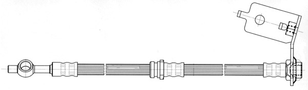 Brake Hose (Rear axle)  Art. 50819