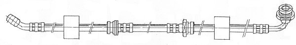 Brake Hose (Front axle, right)  Art. 50951