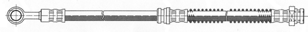 Brake Hose (Front axle)  Art. 58972