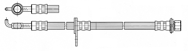 Brake Hose (Front axle, right)  Art. 59962