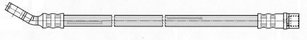 Brake Hose (Rear axle)  Art. 59993