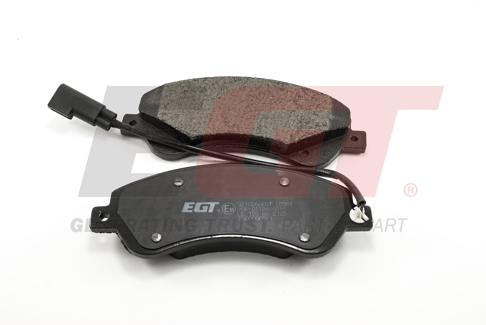 Brake Pad Set, disc brake (Front axle)  Art. 321026CEGT