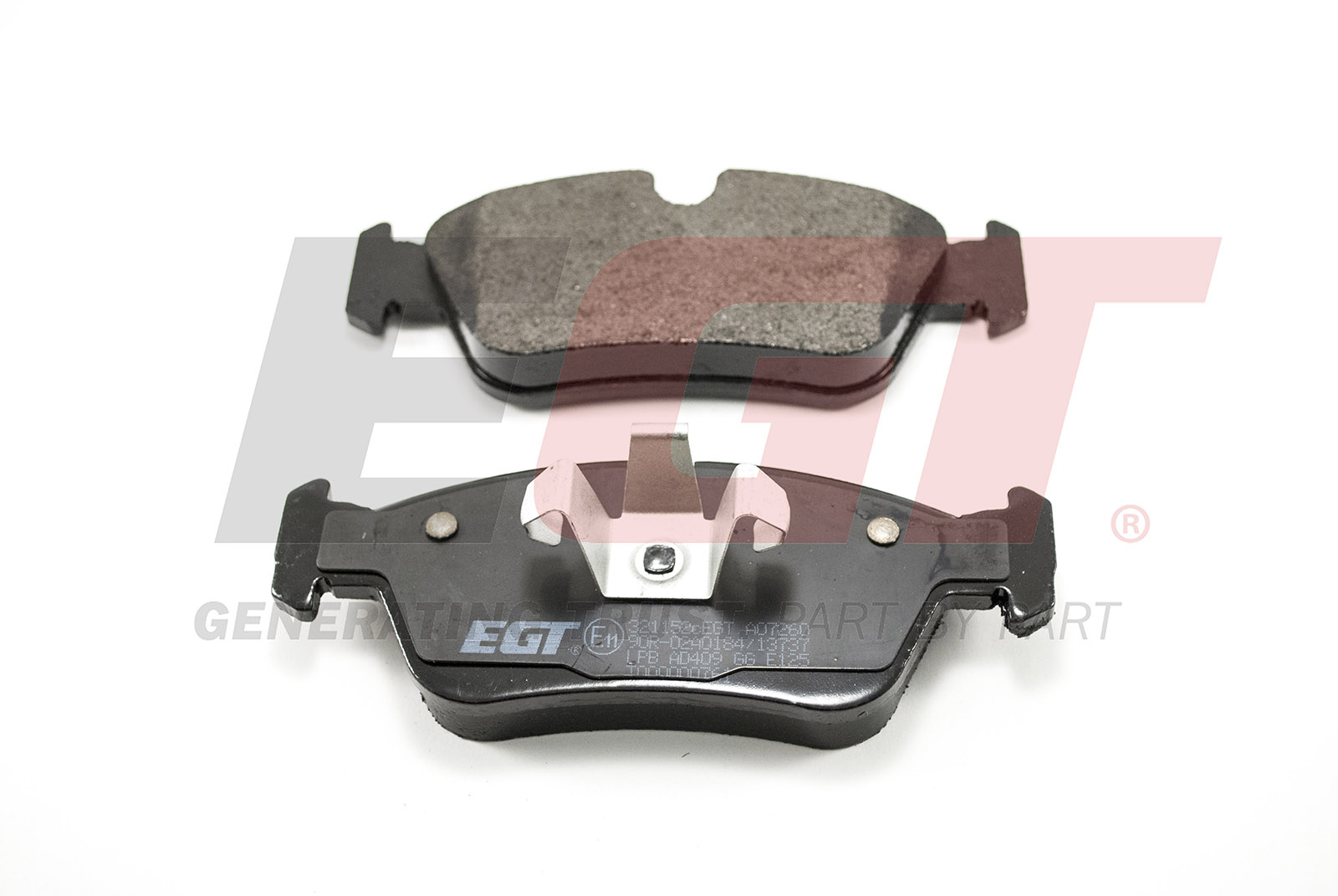 Brake Pad Set, disc brake (Front axle)  Art. 321152CEGT