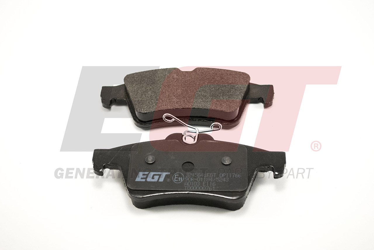 Brake pad, disc brake PREMIUM (Rear axle)  Art. 321564IEGT