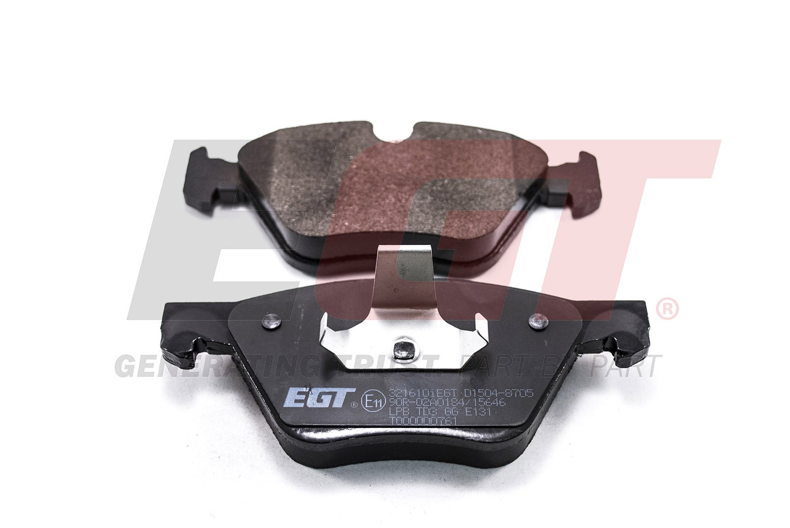 Brake pads, FORWARD (Front axle)  Art. 321610IEGT