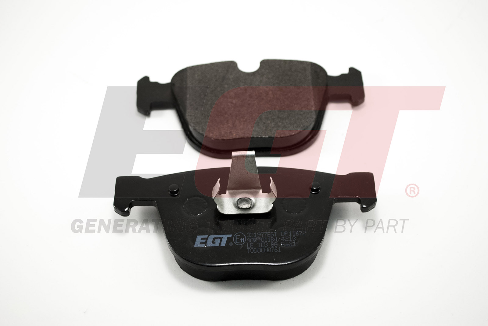 Brake Pad Set, disc brake (Rear axle)  Art. 321977EGT