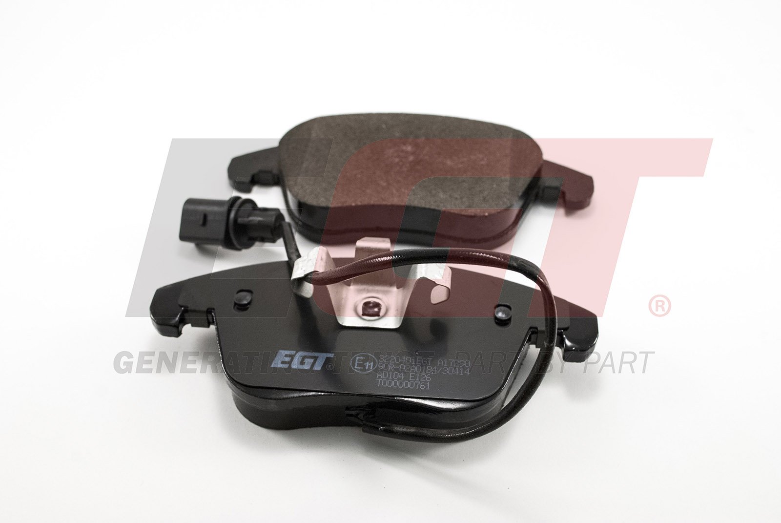 Brake pad, disc brake PREMIUM (Front axle)  Art. 322040IEGT