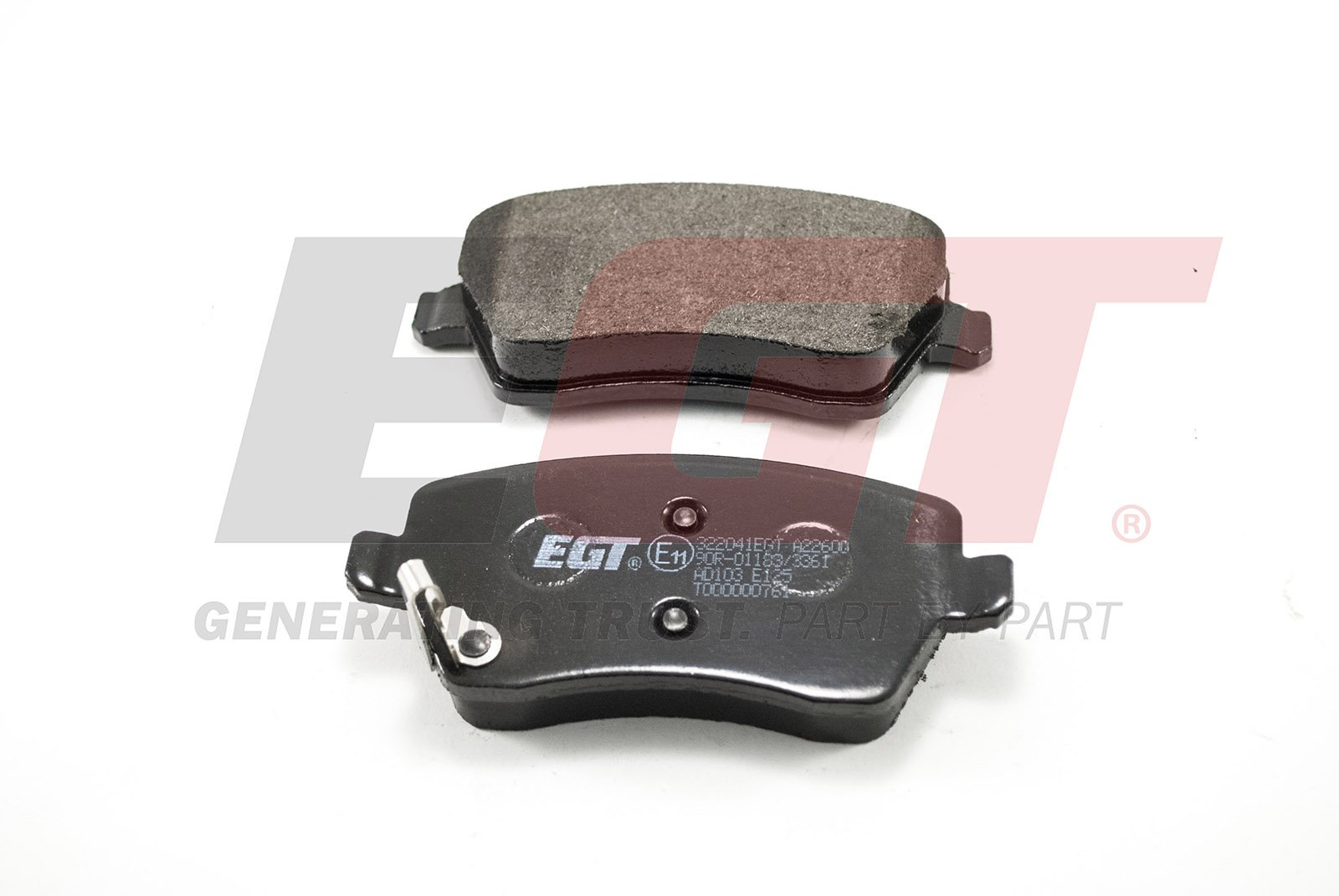 Brake Pad Set, disc brake (Front axle)  Art. 322041EGT