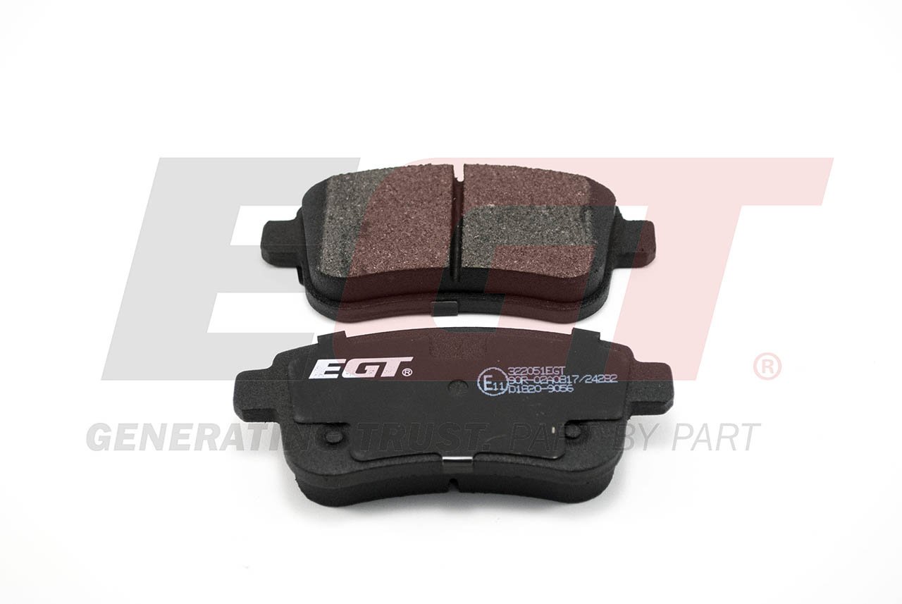 Brake Pad Set, disc brake (Rear axle)  Art. 322051EGT