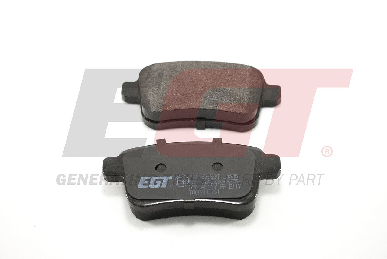 Brake Pad Set, disc brake (Rear axle)  Art. 322183IEGT