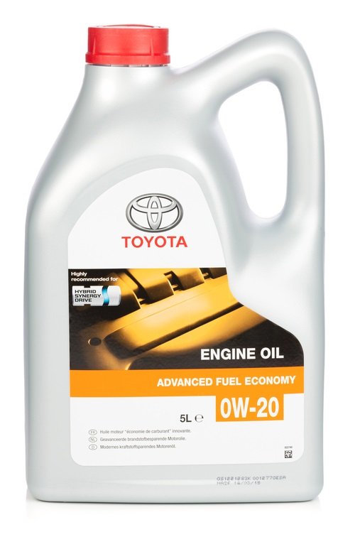 Motor oils Engine oil TOYOTA SAE 0W20 5L  Art. 0W205LOETOY