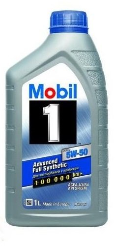 Motor oils Engine oil MOBIL FS 5W-50 A3/B3 1L  Art. 153634