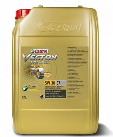 Motor oils Engine oil VECTON FS E7 5W30 20L  Art. 154C35