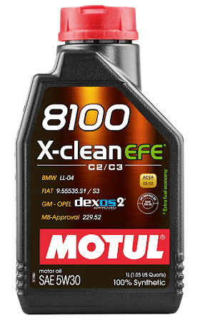 Motor oils Motor oil MOTUL 8100 X-CLEAN EFE 5W-30 C2 1L  Art. 107210