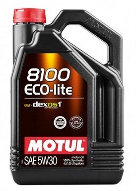 Motor oils Engine oil MOTUL 8100 ECO-LITE 5W-30 4L  Art. 108213