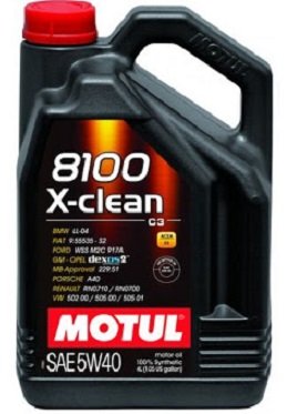 Motor oils Engine oil MOTUL 8100 X-CLEAN 5W-40 4L  Art. 104720