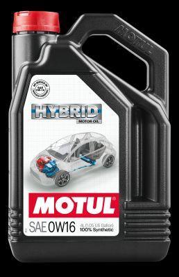 Motor oils Engine oil MOTUL HYBRID 0W-16W 4L  Art. 107154