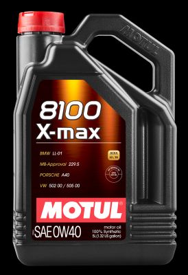 Motor oils Motor oil MOTUL 8100 X-MAX 0W-40 5L  Art. 104533